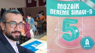 5 sınıf matematik mozaik deneme 5 soru ve çözümleri [upl. by Eiro]