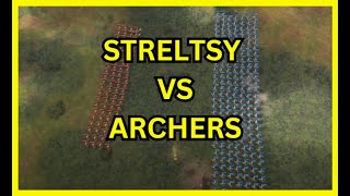 AOE4 Who Wins l 200 Archers vs 89 Streltsy [upl. by Hayott469]