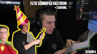 ISTO SÜNNIPÄEVASTRIIM  COOKING  SEASON 6 [upl. by Remat]