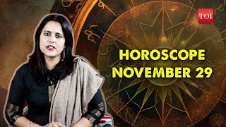 Horoscope today  Horoscope for November 29  Astrological predictions for your zodiac signs [upl. by Galven]