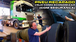 🚛PNEU RECAPADO VALE A PENA Veja Produção e Benefícios para Pesados Recapagem DPaschoal RecMaxx [upl. by Odele340]