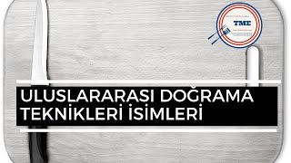 Uluslararası Doğrama Teknikleri 1  Kesim Teknikleri  Temel Mutfak Eğitimleri [upl. by Bittner]