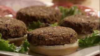 How to Make Black Bean Veggie Burgers  Allrecipescom [upl. by Berlinda456]