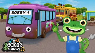 Down at the Garage Song  Nursery Rhymes amp Kids Songs  Geckos Garage  Trucks For Children [upl. by Airednaxela]