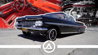 Chris Mills ‘59 Impala Lowrider Driven by Snoop Dogg in Super Bowl Halftime Show [upl. by Keon115]