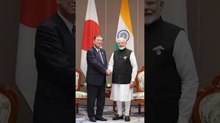 PM Modi holds bilateral meeting with PM Shigeru Ishiba of Japan  shorts [upl. by Malamut477]