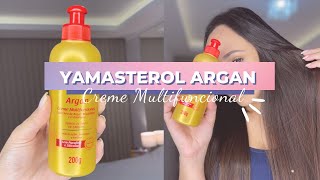 YAMASTEROL ARGAN CREME MULTIFUNCIONAL  BENEFÍCIOS  COMO USAR [upl. by Esened]