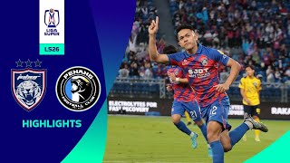 Johor Darul Tazim 80 Penang FC  LS26  Highlights Liga Super 2023 [upl. by Anaik]