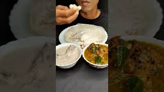 Eating Appam Chicken Stew amp Pepper Chicken  S27 [upl. by Leuname21]