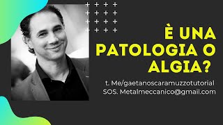 PATOLOGIA o ALGIA METASALUTE [upl. by Eire]