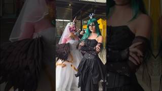 Princess Cadance and Queen Chrysalis ❤️ cosplay mlp [upl. by Wanids]