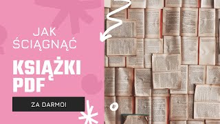 Jak ściągać książki pdf ZA DARMO [upl. by Nohshan]