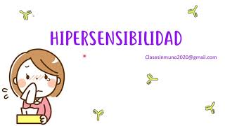 Hipersensibilidad tipo I [upl. by Heydon354]