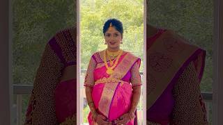 Baby Shower Makeover babyshower hairstyle muhurthamlook groommakeup tamilnadu [upl. by Bay]