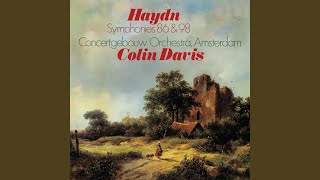 Haydn Symphony No 98 in BFlat Major Hob I98 III Menuetto – Trio Allegro [upl. by Corine]