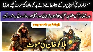 Halaku Hulagu khan ki Ibrat Nak Maut ki Dastan  हलाकू खान की मृत्यु कैसे  History Mongol Empire [upl. by Aketahs]