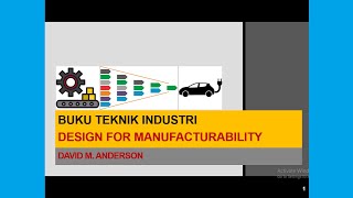 Buku Teknik Industri 4  Design For Manufacturability  BestBasIndonesia [upl. by Iramohs757]