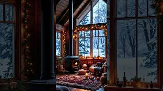 🎄 Relaxing Christmas Music 2024 amp Warm Crackling Fireplace 🔥 instrumental Piano Carols 🎄 [upl. by Mellette]