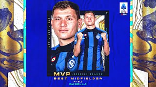 Nicolò Barella is the best midfielder of the 202223 season  Serie A 202223 [upl. by Tan]