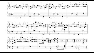 Happy Birthday piano by Denis Matsuev FULL SCORE [upl. by Aynotan]