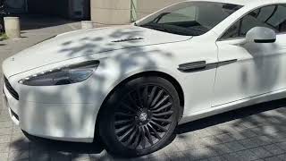 Aston Martin Rapide blanche doccasion chez Simplici Car [upl. by Arannahs]