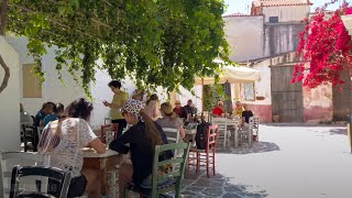 Chalki village walk in Naxos island [upl. by Kruse]