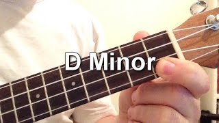 How to play D Minor chord on the ukulele [upl. by Cortie716]