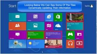 Windows 8  Beginners Guide Part 1  Start Screen amp Charm Bar Tutorial [upl. by Letnohs]