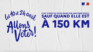 Vérifiez votre inscription sur les listes électorales  Les 10 et 24 avril allons voter [upl. by Yokoyama]