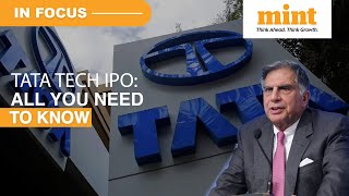 First Tata Group IPO In Two Decades All You Need To Know About Tata Tech IPO  Watch [upl. by Willyt]