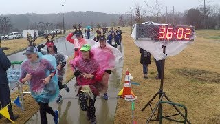 Canton Reindeer Run 5K 2018 Finish Line Video [upl. by Damha323]