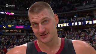 Nikola Jokic Talks Game 5 Win vs Timberwolves Postgame Interview [upl. by Jamilla]