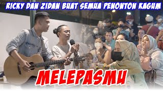 IRINGIN ORANG YANG LAGI VIRAL LAGI  MELEPASMU  DRIVE LIVE COVER ZINIDIN ZIDAN DT RICKY FEB [upl. by Papotto528]