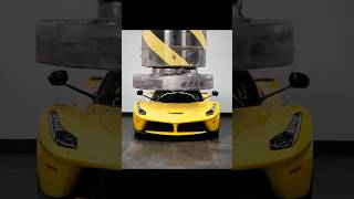 Hydraulic Press vs Most Expensive Cars HydraulicPress Satisfying CarCrush automobile [upl. by Genovera18]