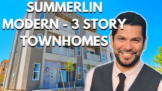 Spectacular 3Story Townhomes in Summerlin [upl. by Cuttie]