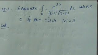 COMPLEX ANALYSIS INTEGRALS FORMULA BASED EXAMPLE CAUCHY THEOREM BY MRLAKHANOTA2000 [upl. by Sinnylg]