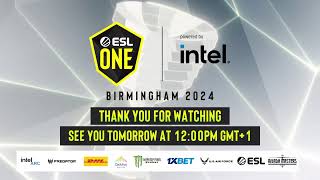 ESL One Birmingham 2024  Day 2 Stream C  Full Show [upl. by Caasi]