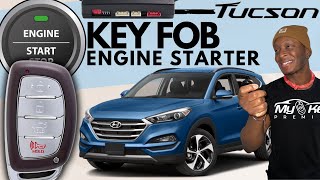 Hyundai Tucson 20152020 Remote Starter  How To install  Mykey Premium [upl. by Lantz]