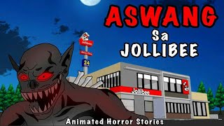 ASWANG SA JOLLIBEE Aswang Story Animated Horror StoriesTagalog Animation [upl. by Rustie]