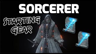 Dark Souls 3 Sorcerer Starting Gear Insane Gank Spanks [upl. by Ssidnak]