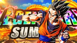 LR Ultimate Gohans banner SUCKS But I did a few summons anyway [upl. by Eelyab]