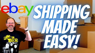 eBay COMPLETE Shipping Guide Beginners QUICK Step by Step SHIP WITH ME [upl. by Oys]