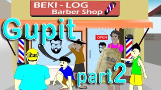 Gupit part2 Otlog the Barbero  Pinoy Animation [upl. by Cyndy]