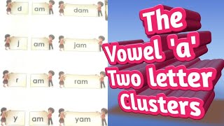 The Vowel a two letter clustersword familyEnglish vocabulary learningplatformSavithabb [upl. by Lenssen]