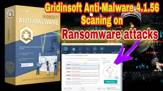 Gridinsoft antimalware Scanning on ransomware attack   anti malware  by technical adnan [upl. by Alena]