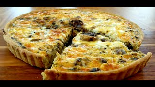 Recette de Quiche aux Champignons [upl. by Eittik]