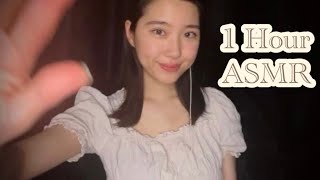 ASMR🤍Unpredictable Korean Words Triggers  Repeating WordsTingly WhisperHands Movement 1Hour [upl. by Bueschel]