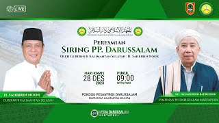 PERESMIAN SIRING PONDOK PESANTREN DARUSSALAM MARTAPURA   Kamis 28 Des 2023 [upl. by Eno]