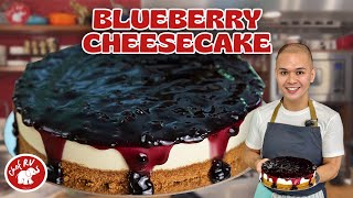 BLUEBERRY CHEESECAKE Perfect dessert for the holidays [upl. by Hadnama]