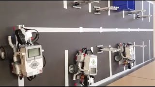 How To Build Parking House with Lego Robot [upl. by Nwahsat25]